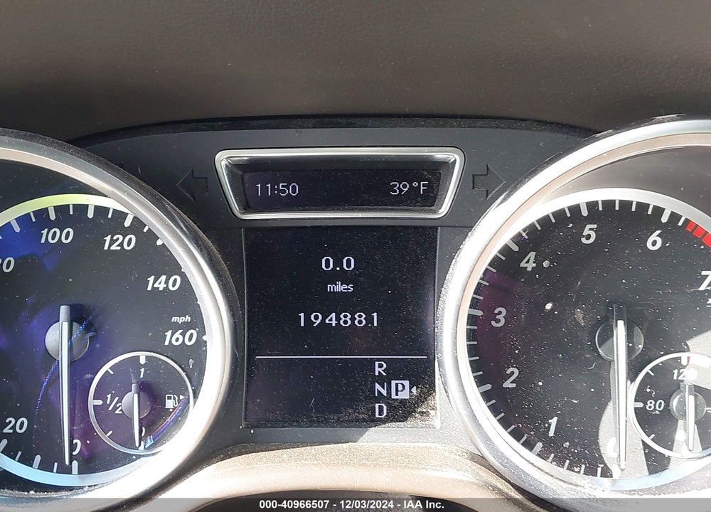 2012 MERCEDES-BENZ ML 350 4MATIC VIN: 4JGDA5HB1CA057397
