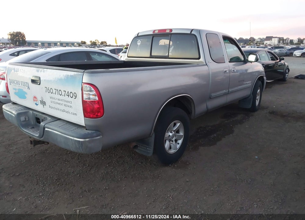 2005 TOYOTA TUNDRA SR5 V8 VIN: 5TBRT34135S467722