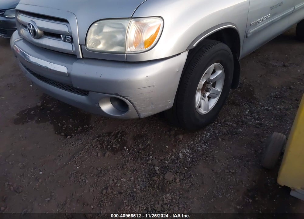 2005 TOYOTA TUNDRA SR5 V8 VIN: 5TBRT34135S467722