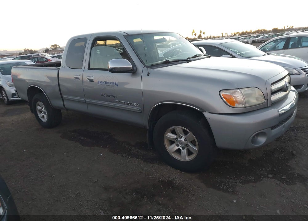 2005 TOYOTA TUNDRA SR5 V8 VIN: 5TBRT34135S467722
