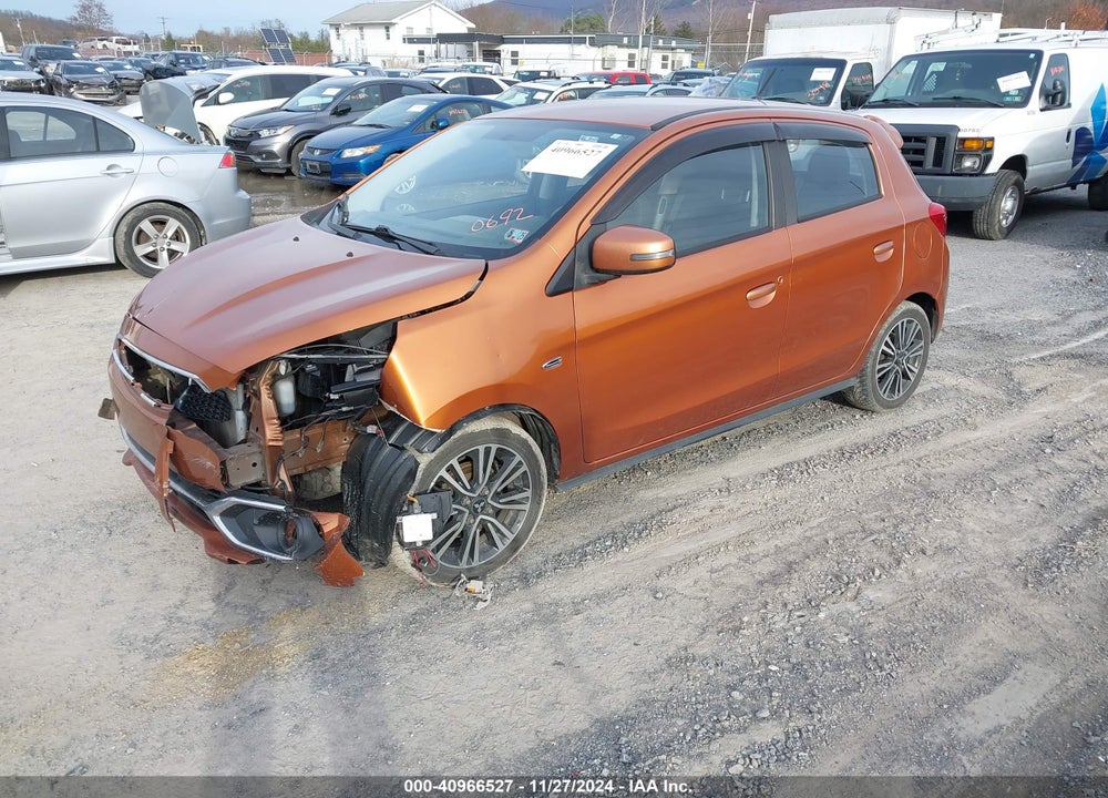 2017 MITSUBISHI MIRAGE GT VIN: ML32A5HJ9HH000692