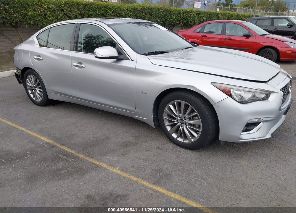 2018 INFINITI Q50 2.0T LUXE VIN: JN1CV7AP0JM240150