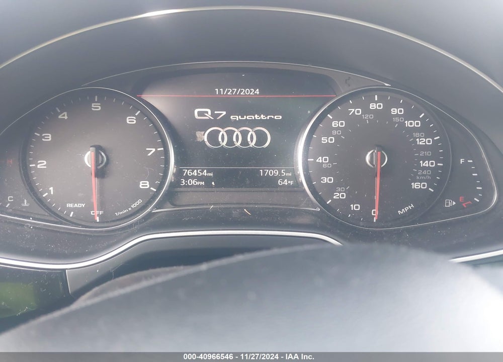 2017 AUDI Q7 2.0T PREMIUM VIN: WA1AHAF74HD037736