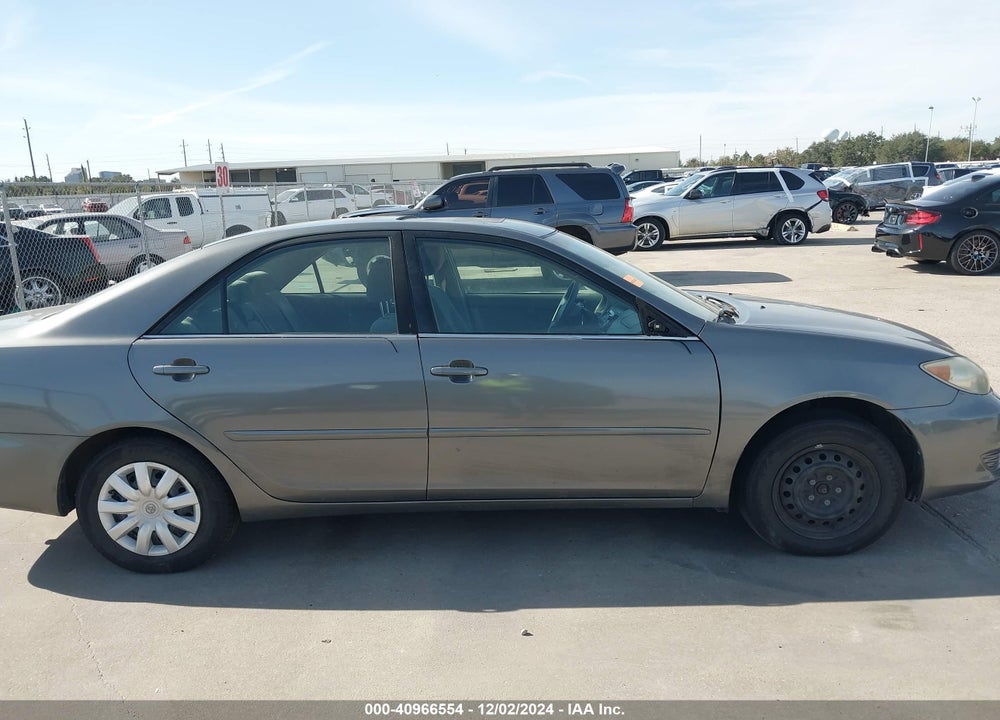 2005 TOYOTA CAMRY LE VIN: 4T1BE32K55U946214