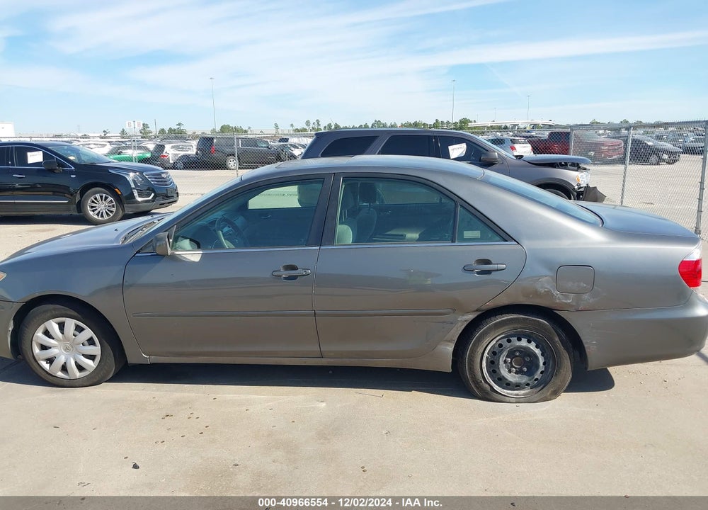2005 TOYOTA CAMRY LE VIN: 4T1BE32K55U946214