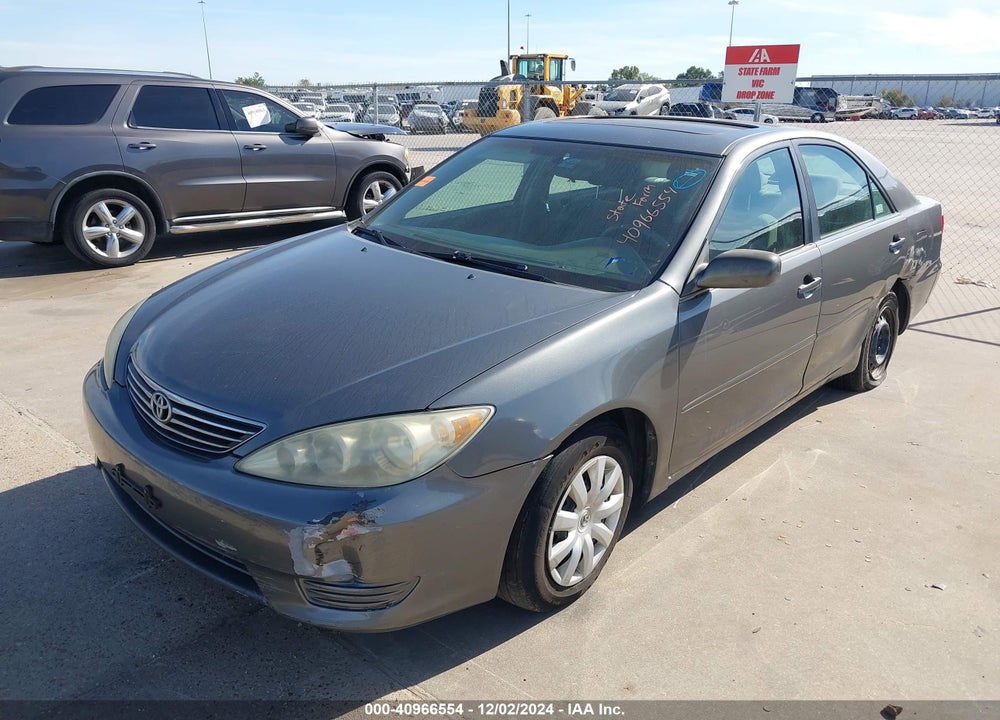 2005 TOYOTA CAMRY LE VIN: 4T1BE32K55U946214