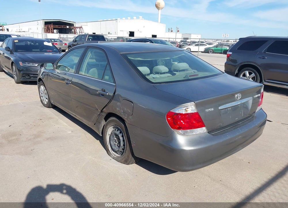 2005 TOYOTA CAMRY LE VIN: 4T1BE32K55U946214