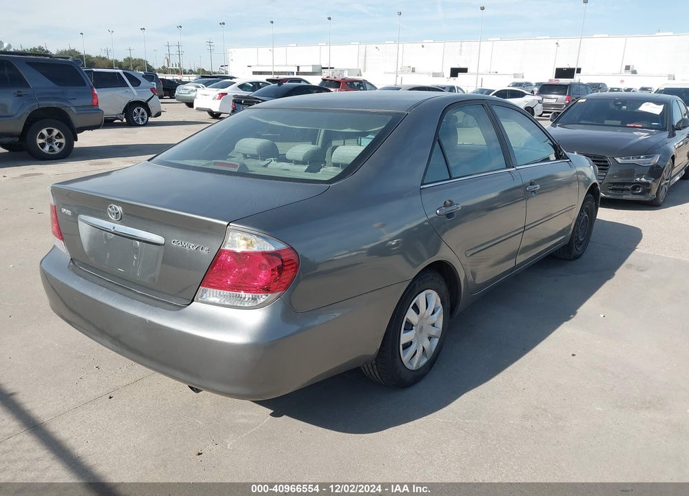 2005 TOYOTA CAMRY LE VIN: 4T1BE32K55U946214
