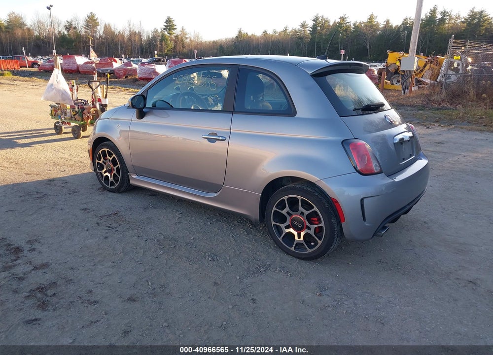 2015 FIAT 500 TURBO VIN: 3C3CFFHH1FT601894