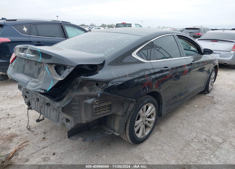 2015 CHRYSLER 200 LIMITED VIN: 1C3CCCABXFN713185