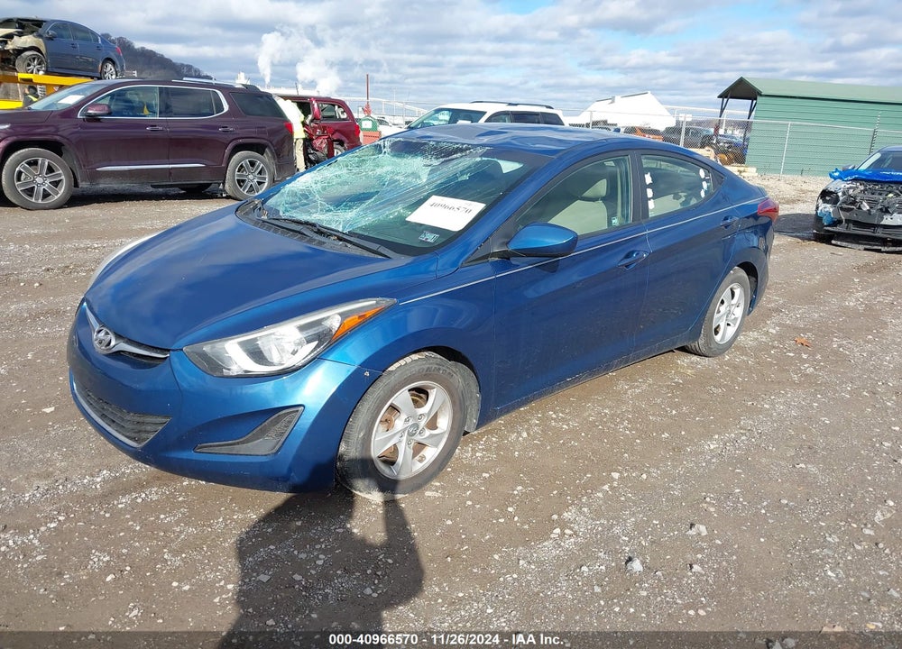 2015 HYUNDAI ELANTRA SE (ULSAN PLANT) VIN: KMHDH4AEXFU390517