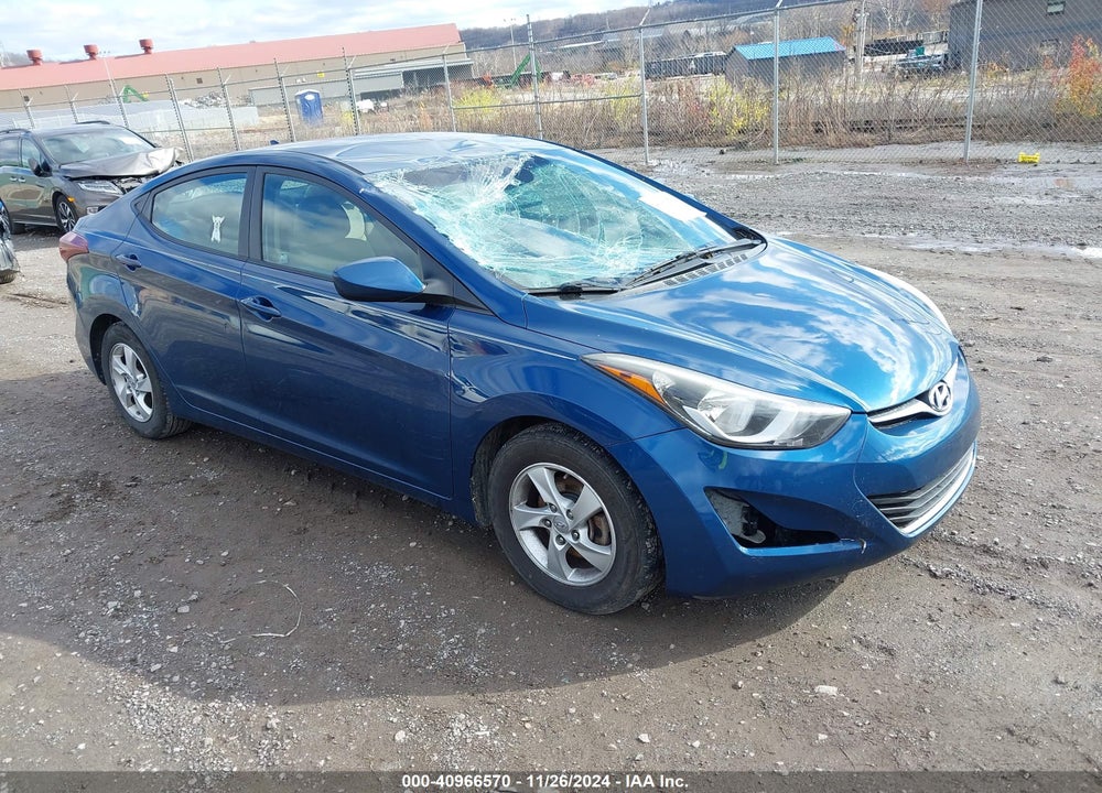 2015 HYUNDAI ELANTRA SE (ULSAN PLANT) VIN: KMHDH4AEXFU390517