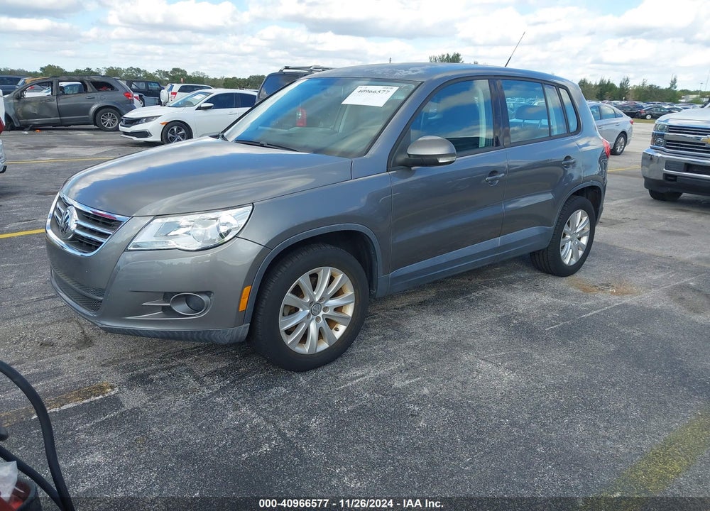 2009 VOLKSWAGEN TIGUAN VIN: WVGAV75N19W538182