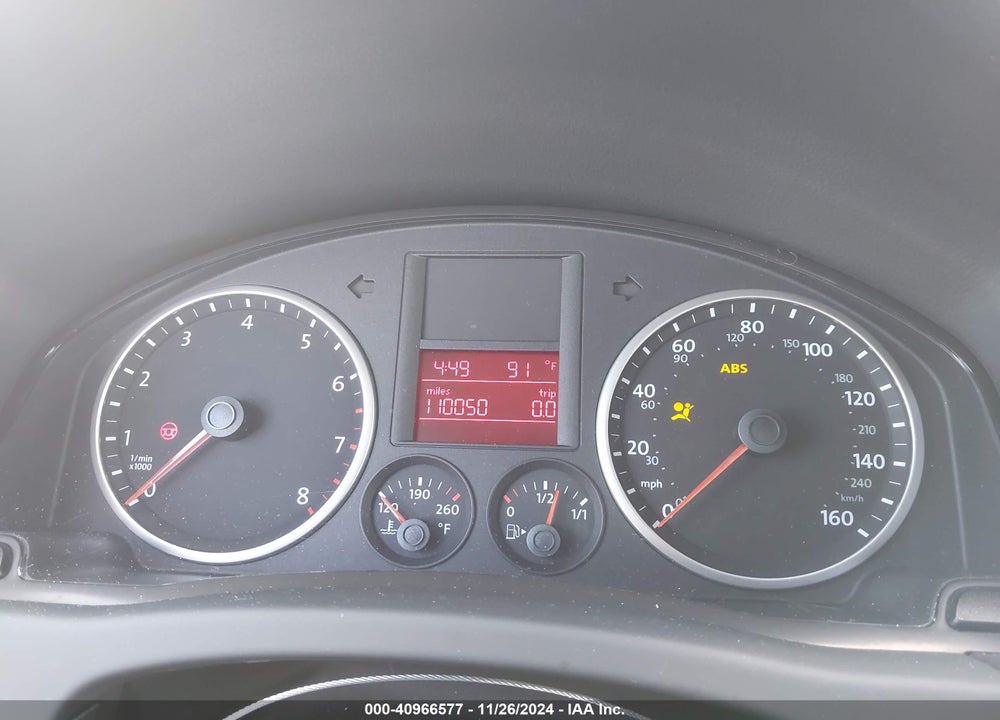 2009 VOLKSWAGEN TIGUAN VIN: WVGAV75N19W538182