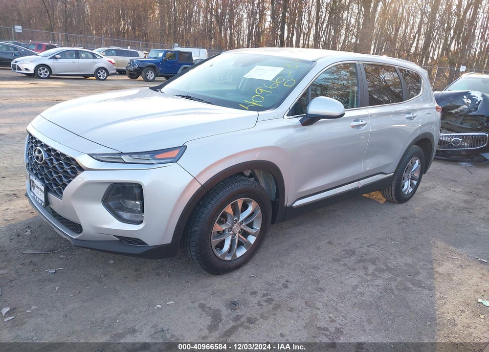 2019 HYUNDAI SANTA FE SE VIN: 5NMS2CAD7KH114361