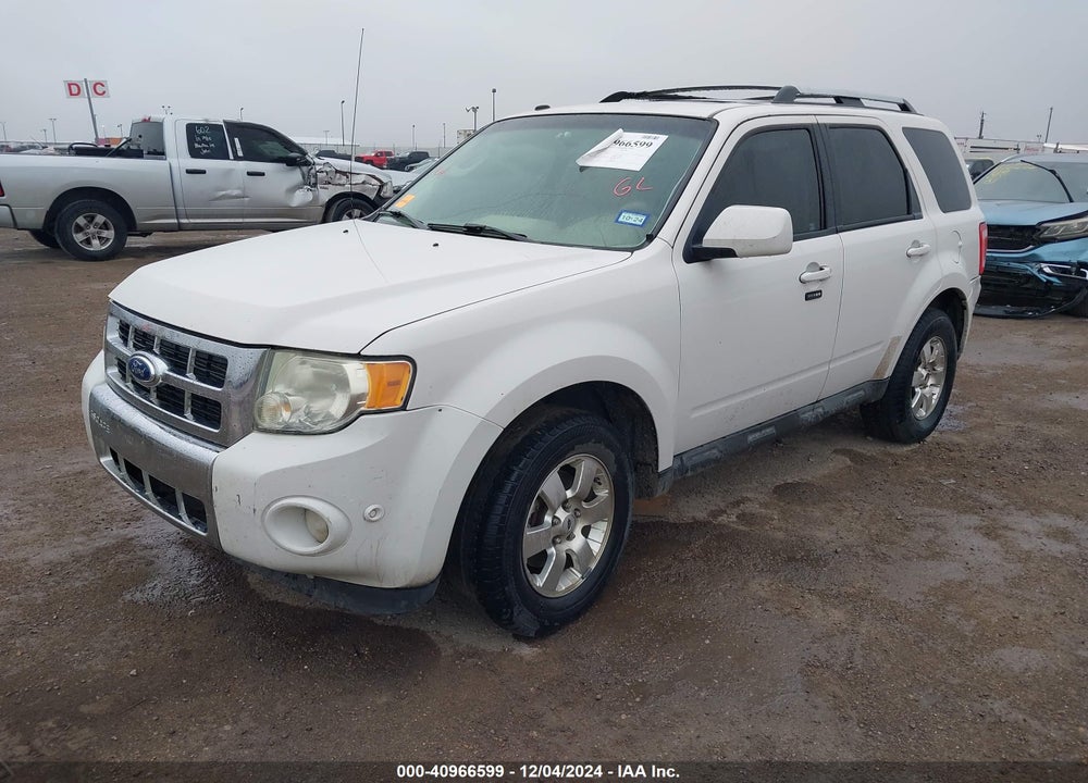 2011 FORD ESCAPE LIMITED VIN: 1FMCU0E79BKB54541