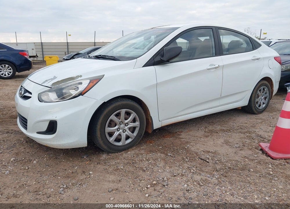 2013 HYUNDAI ACCENT GLS VIN: KMHCT4AE0DU398083
