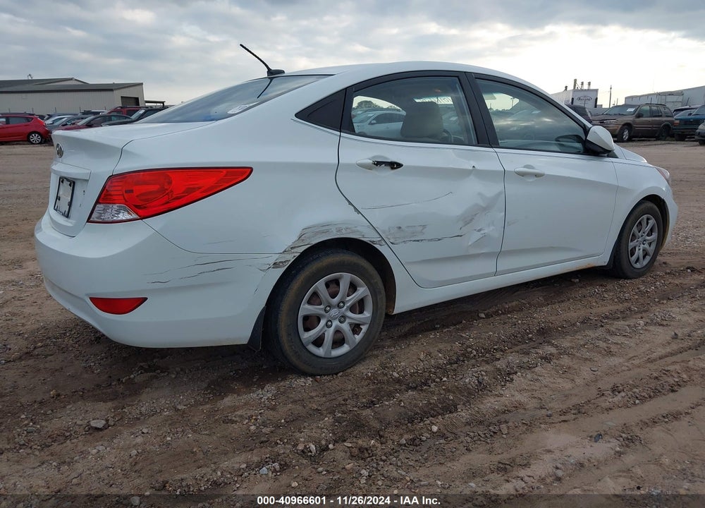 2013 HYUNDAI ACCENT GLS VIN: KMHCT4AE0DU398083
