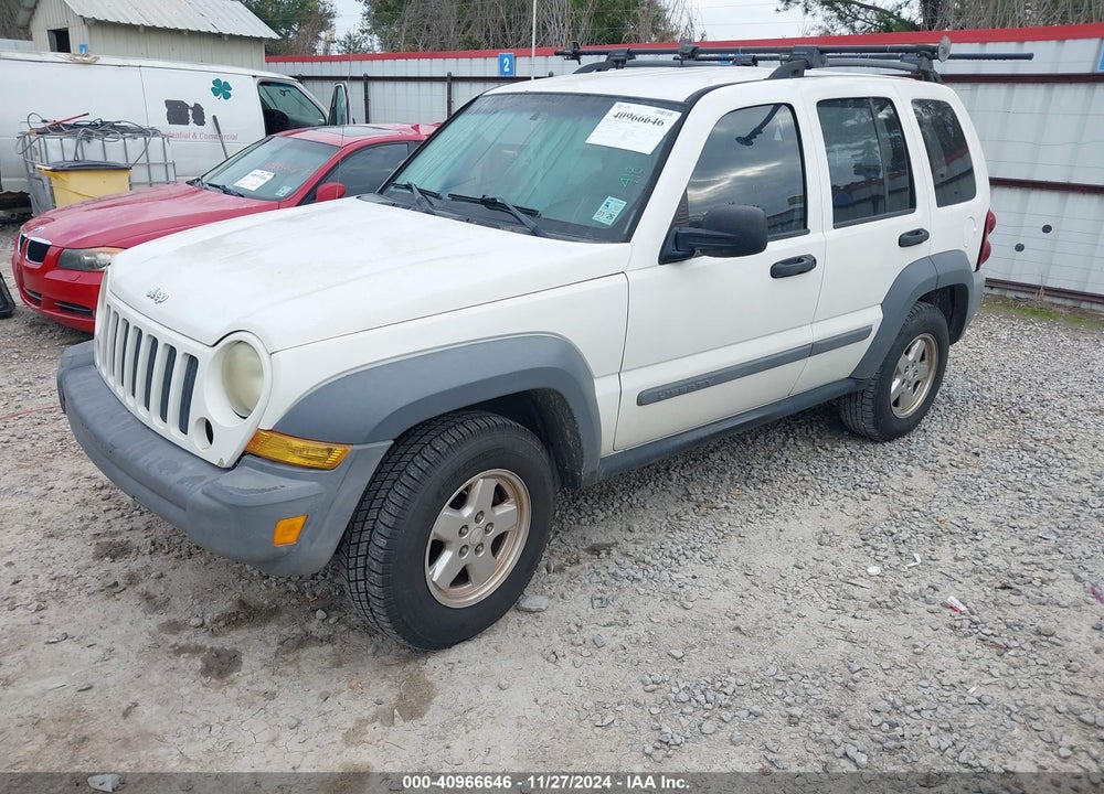2005 JEEP LIBERTY SPORT VIN: 1J4GK48K95W511307