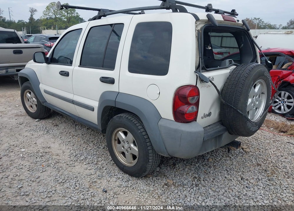2005 JEEP LIBERTY SPORT VIN: 1J4GK48K95W511307