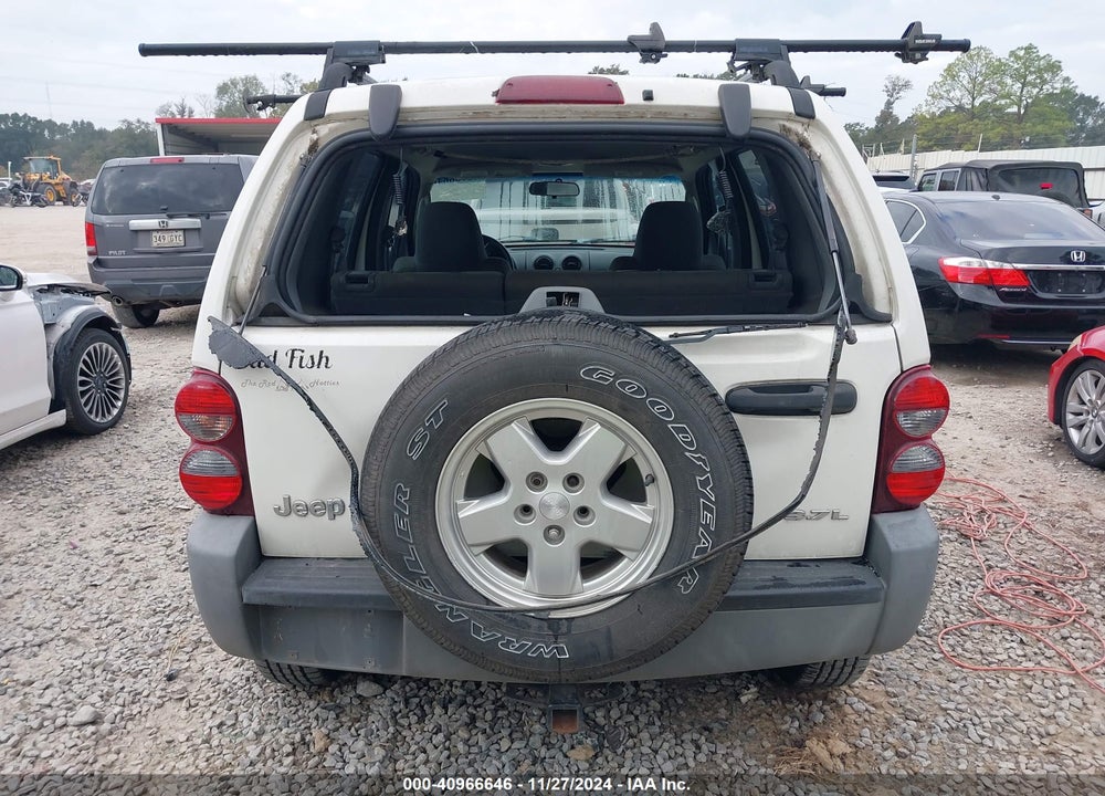 2005 JEEP LIBERTY SPORT VIN: 1J4GK48K95W511307