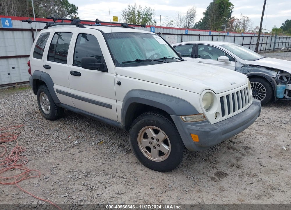 2005 JEEP LIBERTY SPORT VIN: 1J4GK48K95W511307
