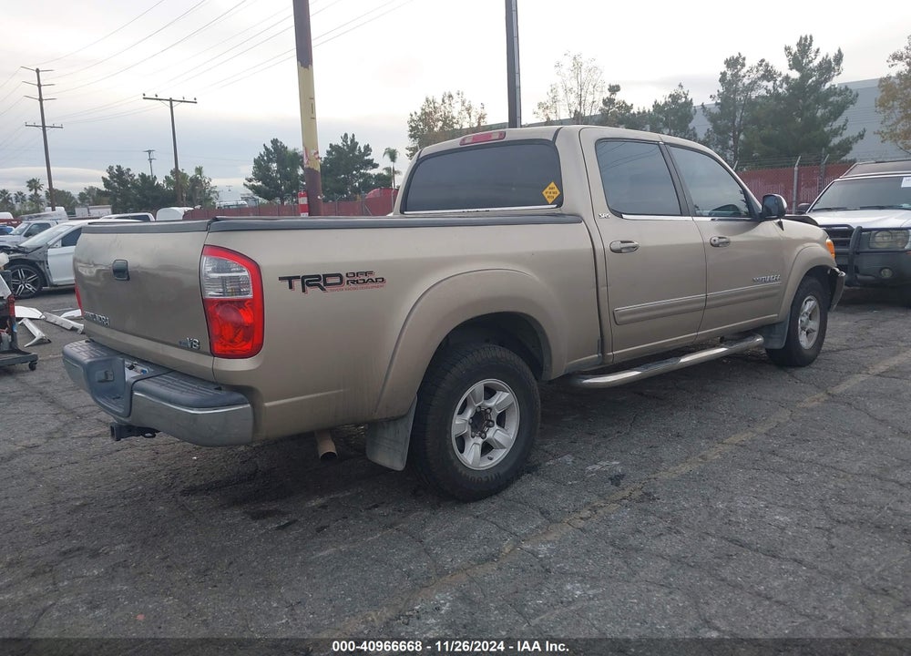 2006 TOYOTA TUNDRA VIN: 5TBET34196S499803