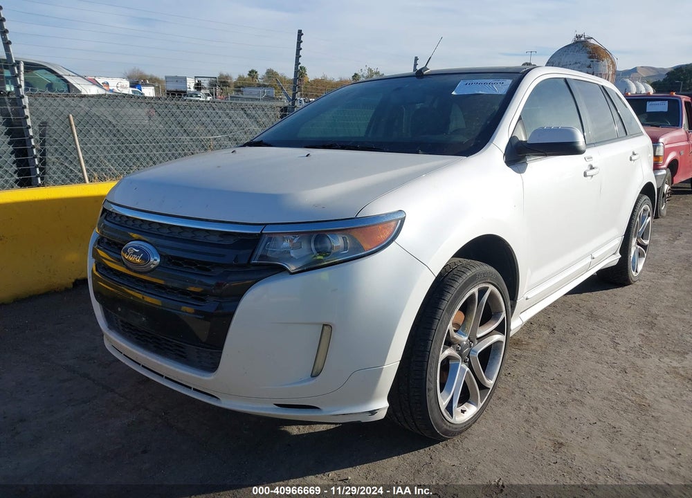 2013 FORD EDGE SPORT VIN: 2FMDK3AK6DBA32321
