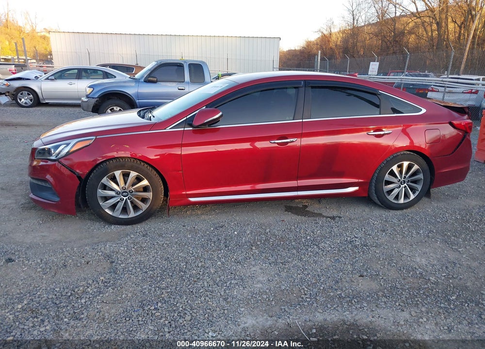 2015 HYUNDAI SONATA SPORT VIN: 5NPE34AF7FH056648