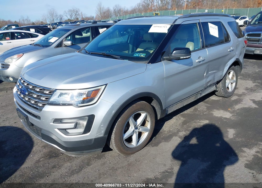 2017 FORD EXPLORER XLT VIN: 1FM5K8D86HGC02192