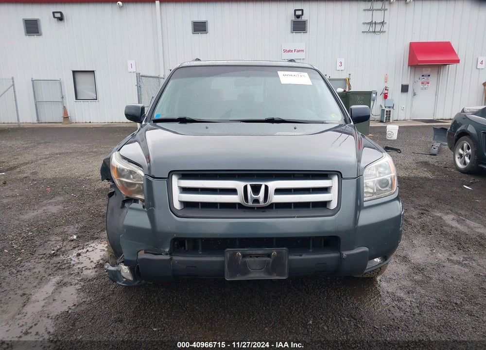 2006 HONDA PILOT EX-L VIN: 2HKYF18536H536377