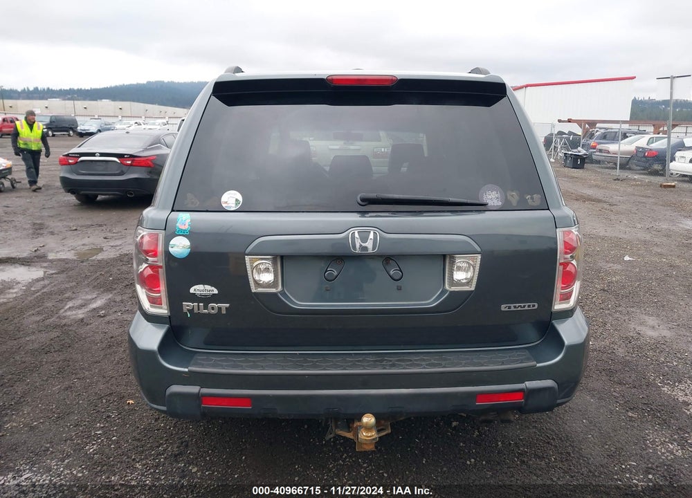 2006 HONDA PILOT EX-L VIN: 2HKYF18536H536377