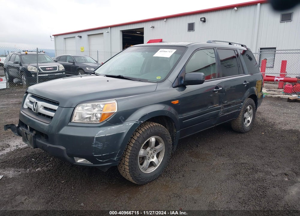 2006 HONDA PILOT EX-L VIN: 2HKYF18536H536377