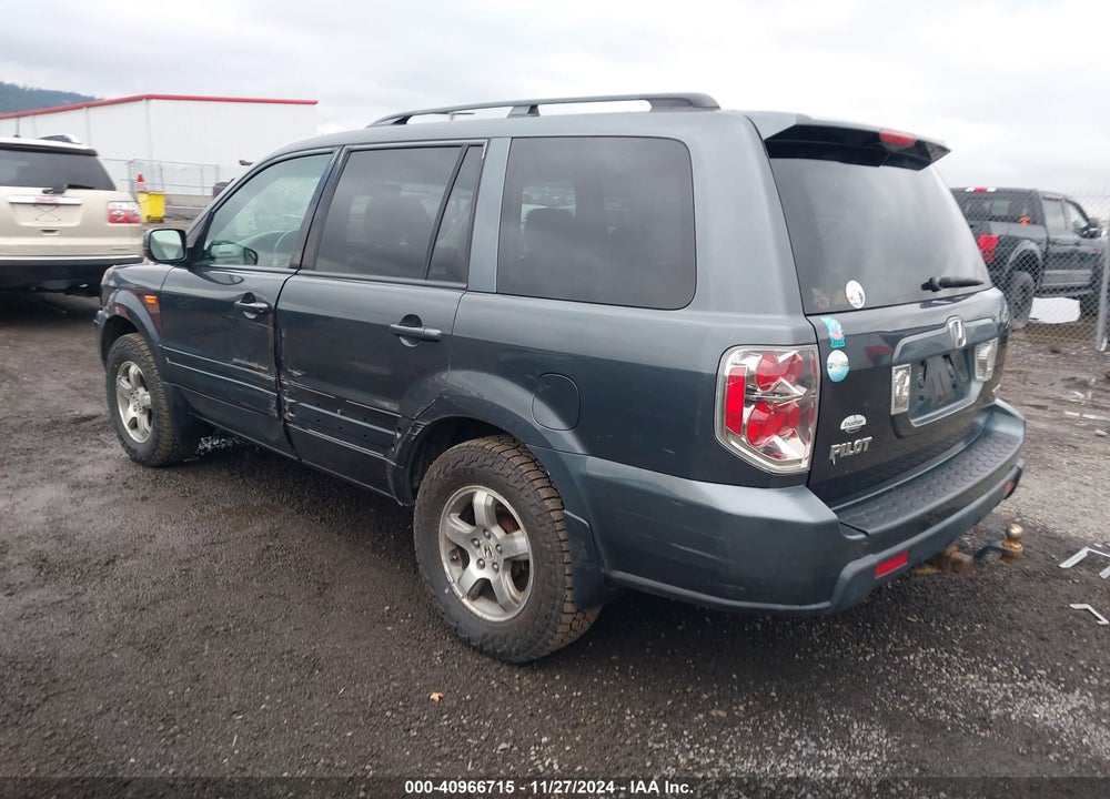 2006 HONDA PILOT EX-L VIN: 2HKYF18536H536377