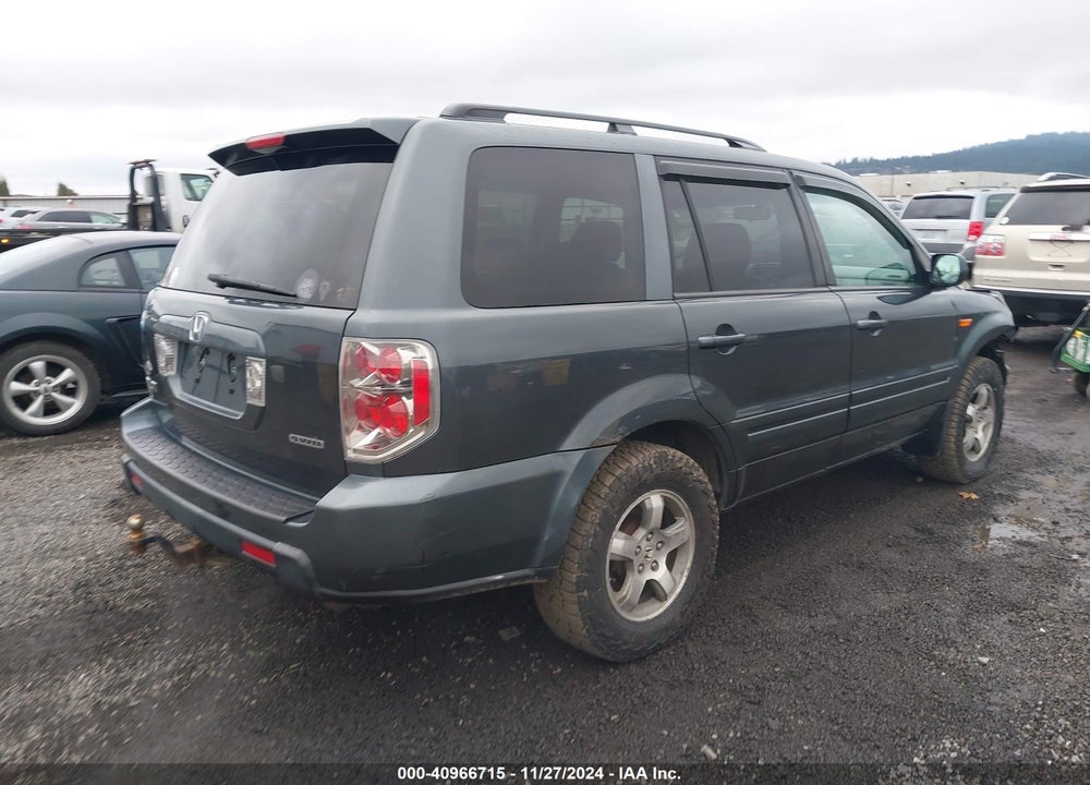2006 HONDA PILOT EX-L VIN: 2HKYF18536H536377