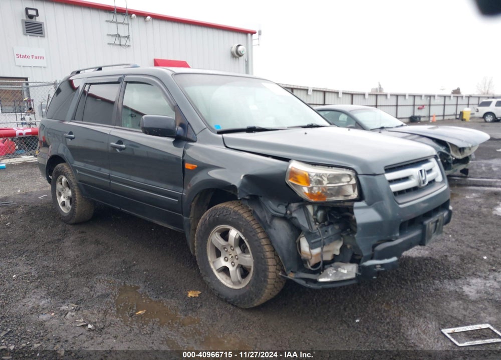 2006 HONDA PILOT EX-L VIN: 2HKYF18536H536377