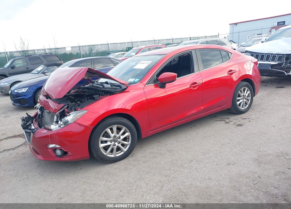 2015 MAZDA MAZDA3 VIN: JM1BM1V74F1225078