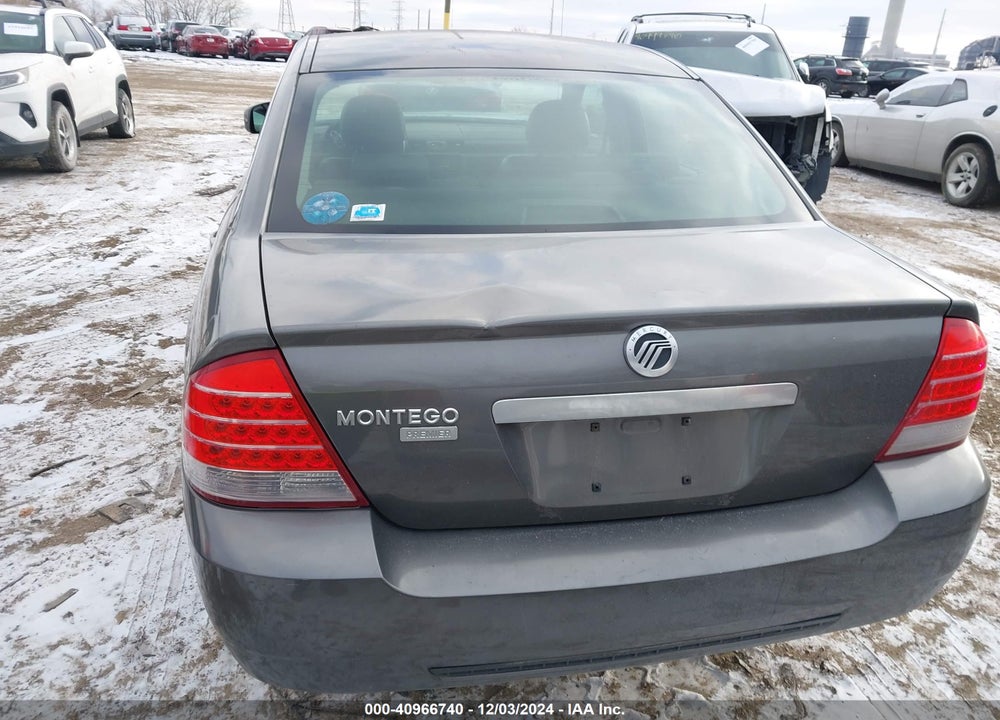 2005 MERCURY MONTEGO PREMIER VIN: 1MEFM421X5G604440