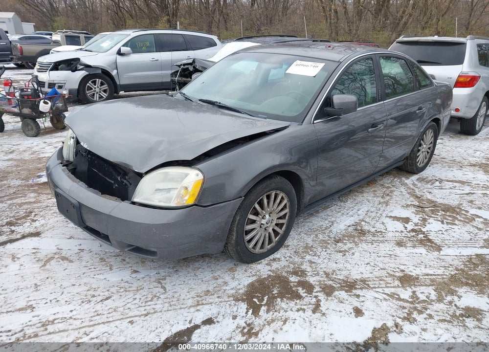 2005 MERCURY MONTEGO PREMIER VIN: 1MEFM421X5G604440