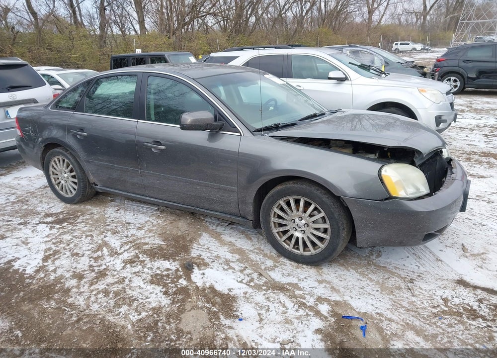 2005 MERCURY MONTEGO PREMIER VIN: 1MEFM421X5G604440