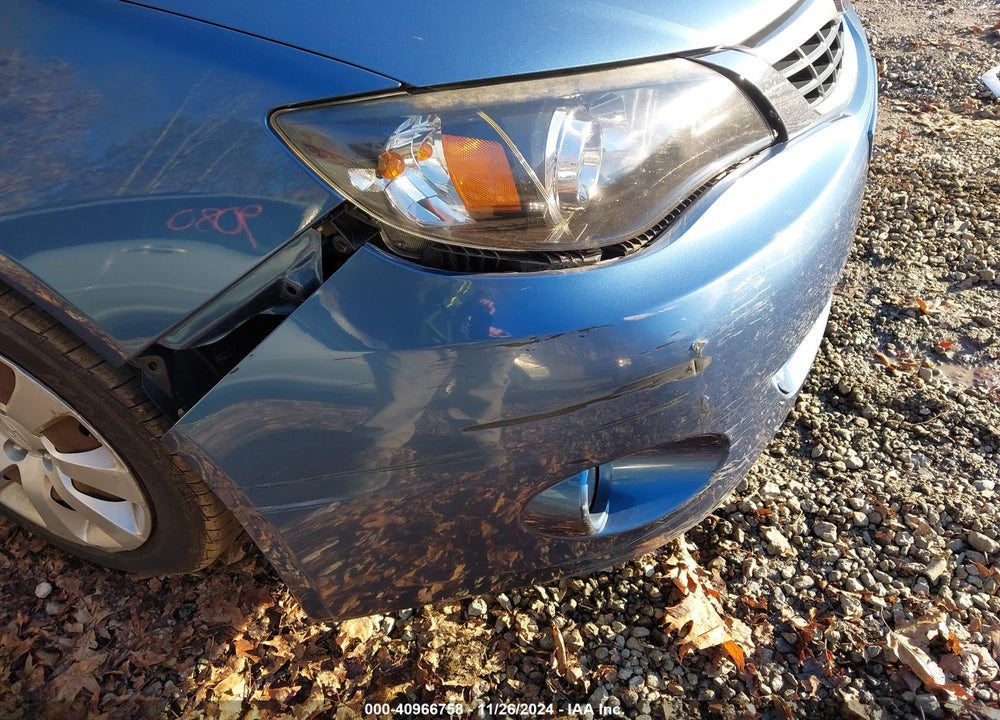 2008 SUBARU IMPREZA 2.5I VIN: JF1GE61698H505107