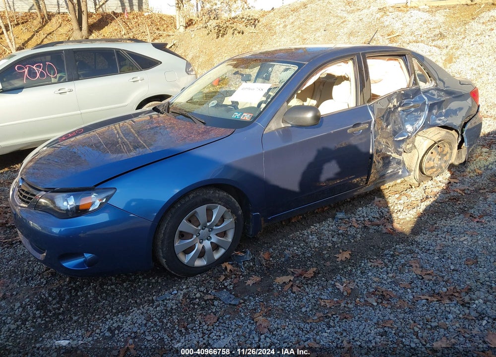 2008 SUBARU IMPREZA 2.5I VIN: JF1GE61698H505107