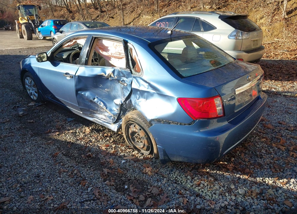 2008 SUBARU IMPREZA 2.5I VIN: JF1GE61698H505107