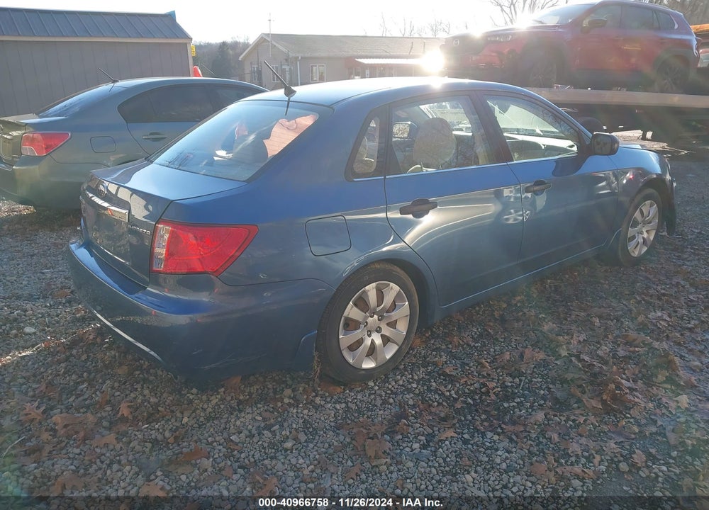 2008 SUBARU IMPREZA 2.5I VIN: JF1GE61698H505107
