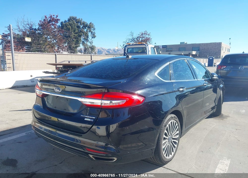 2018 FORD FUSION VIN: 3FA6P0D97JR134185