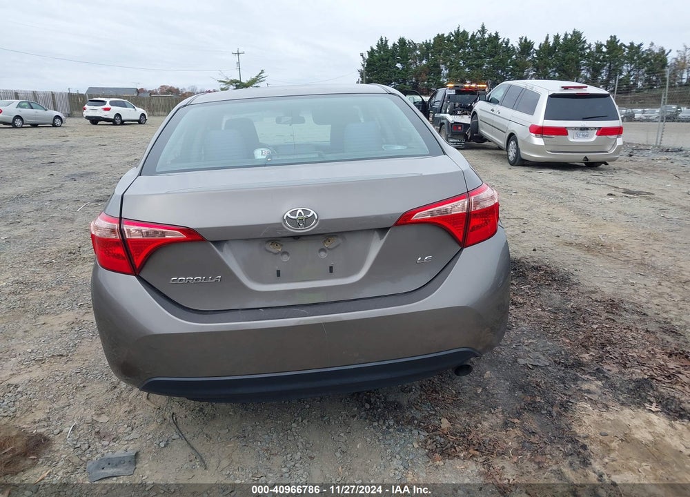 2019 TOYOTA COROLLA LE VIN: 2T1BURHE7KC184461