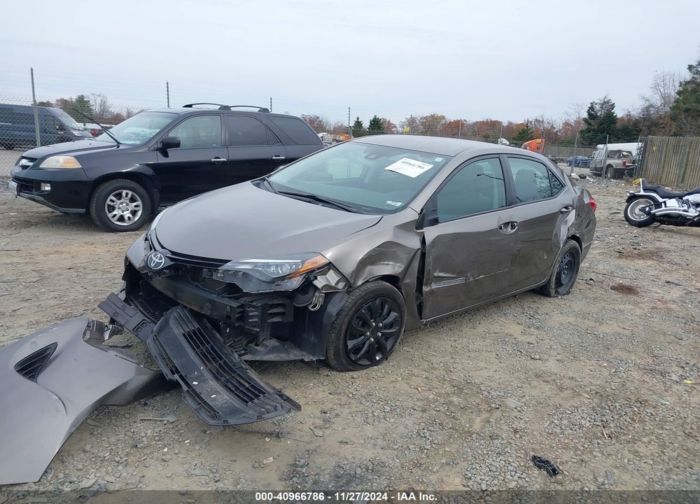 2019 TOYOTA COROLLA LE VIN: 2T1BURHE7KC184461