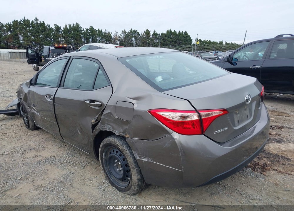 2019 TOYOTA COROLLA LE VIN: 2T1BURHE7KC184461