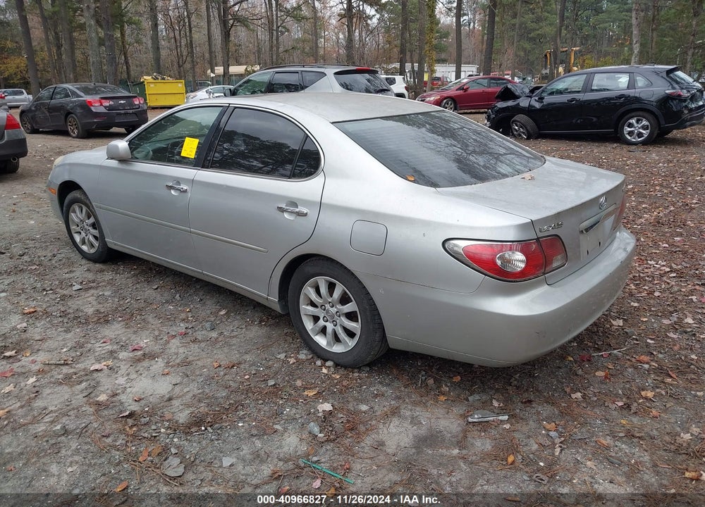 2003 LEXUS ES 300 VIN: JTHBF30G930138547