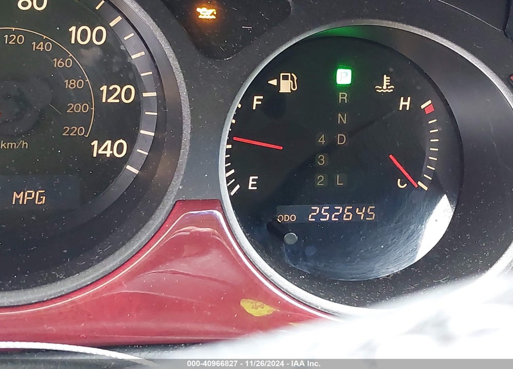 2003 LEXUS ES 300 VIN: JTHBF30G930138547